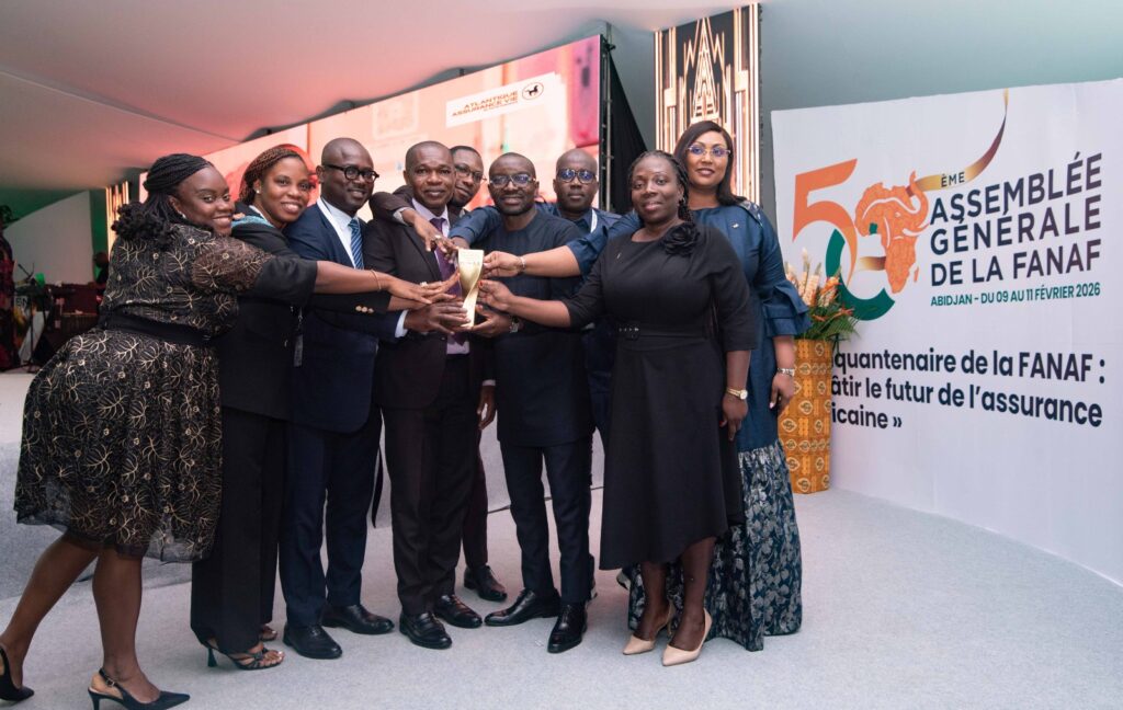 L'équipe NSIA Assurances Côte d'Ivoire à la FANAF 2026